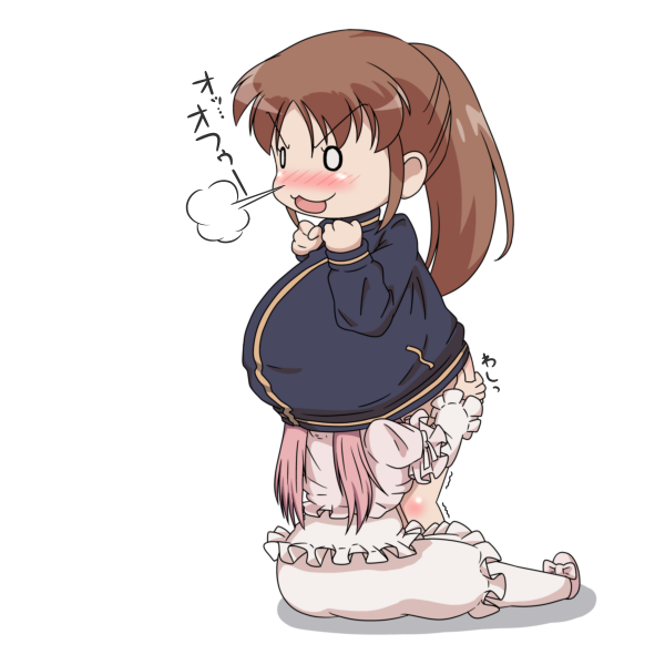 haramura nodoka and takakamo shizuno (saki and 1 more) drawn by mizushima_(p201112)
