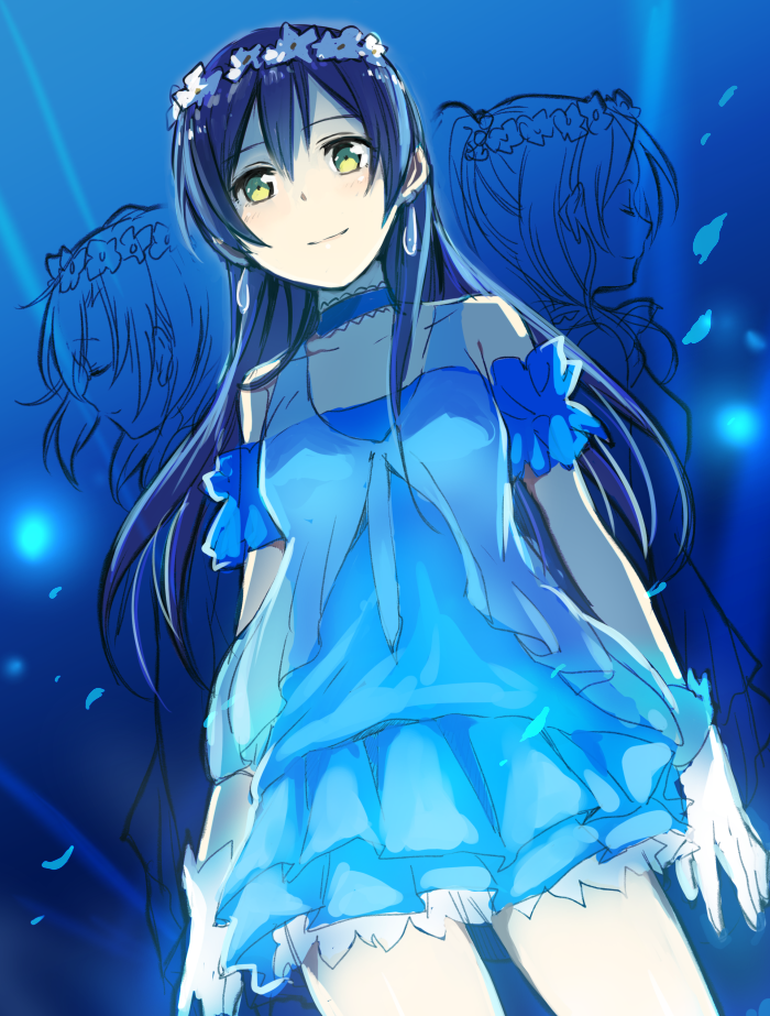 sonoda umi, ayase eli, and kosaka honoka (love live! and 1 more) drawn by kamekoya_sato