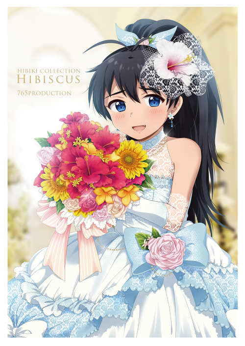 ganaha hibiki (idolmaster and 1 more) drawn by hiiringu