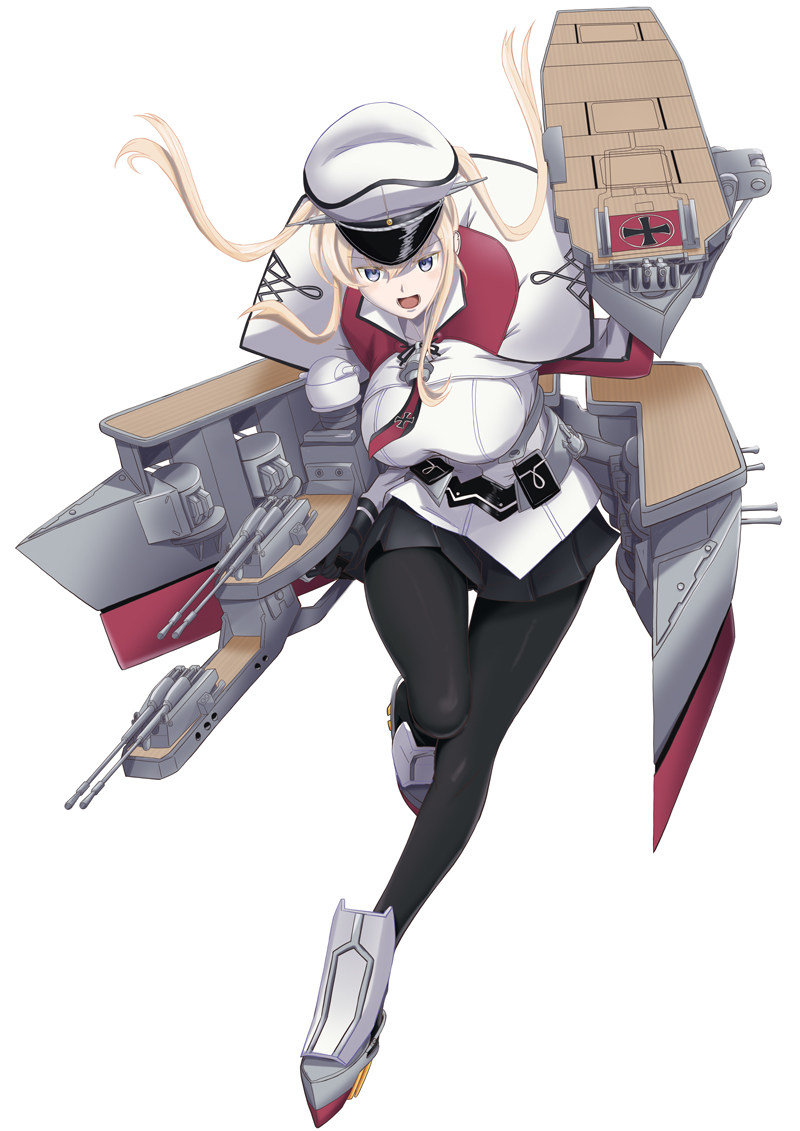 graf zeppelin (kantai collection) drawn by moke_ro
