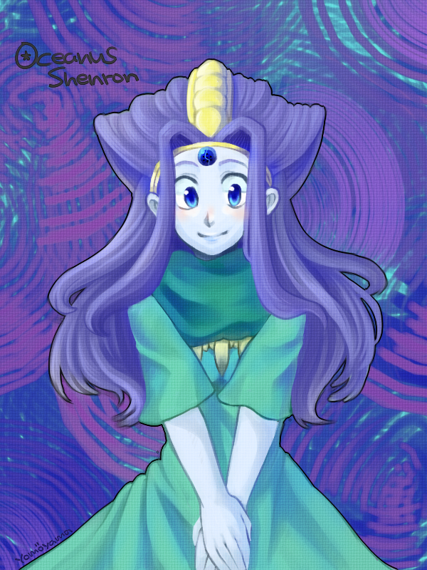 oceanus shenron (dragon ball and 1 more) drawn by yomogi_banashi