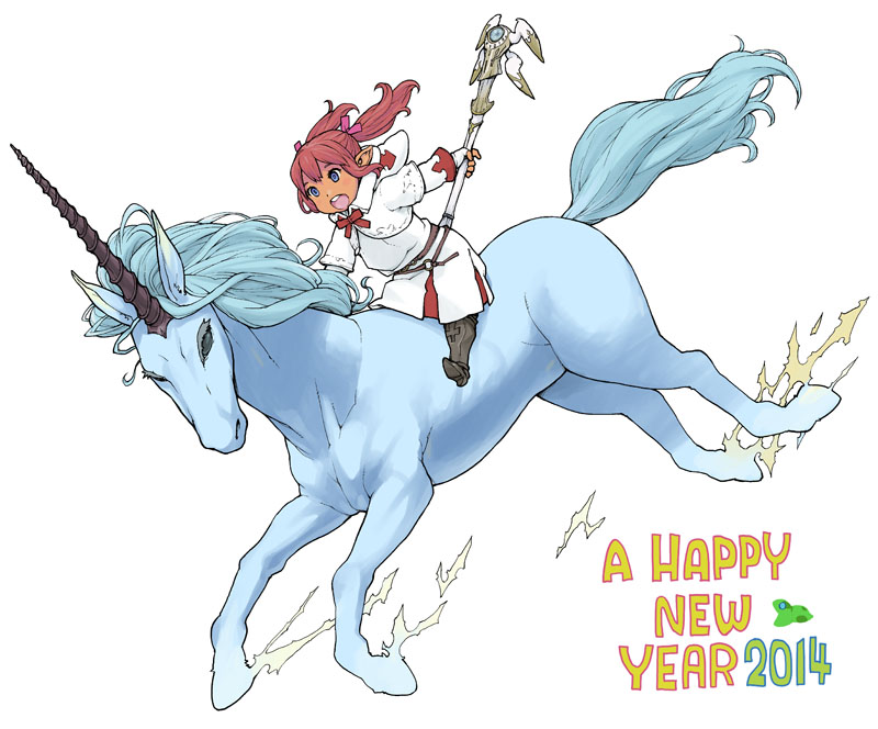 warrior of light and white mage (final fantasy and 1 more) drawn by hebichan