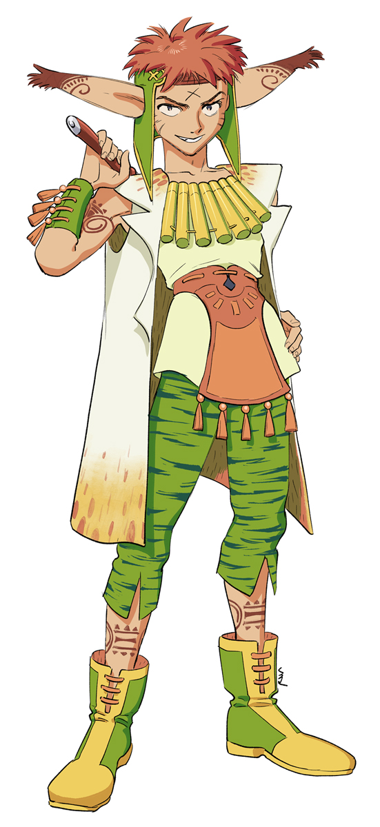 rapp (grandia and 1 more) drawn by poppoqo