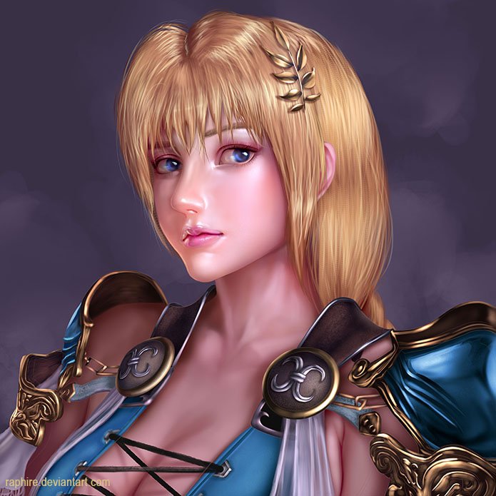 sophitia alexandra (soulcalibur and 1 more) drawn by raphire