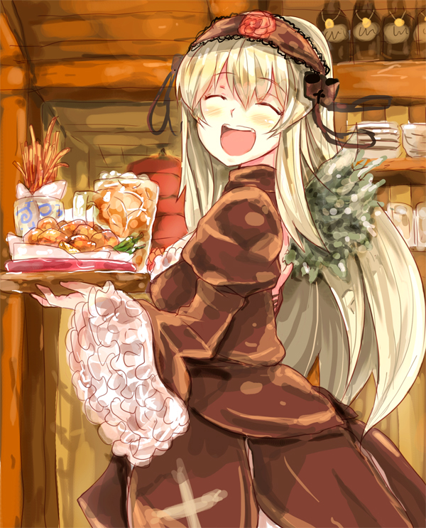 suigintou (rozen maiden) drawn by umitsuki