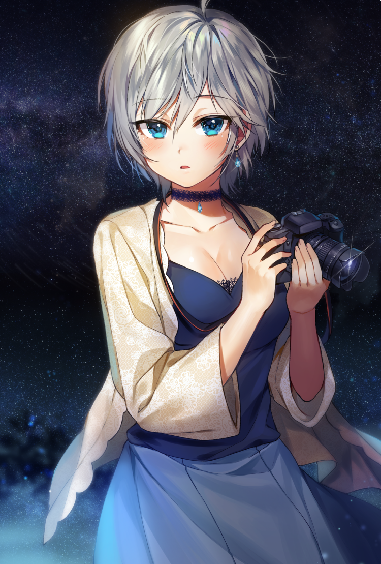 anastasia (idolmaster and 1 more) drawn by gijang