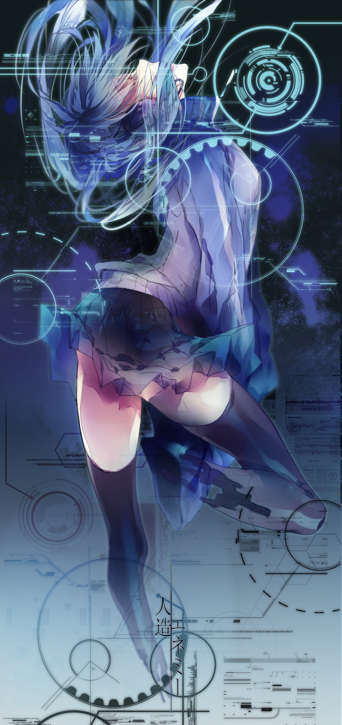 ene (kagerou project and 1 more) drawn by reika_(iamreika)