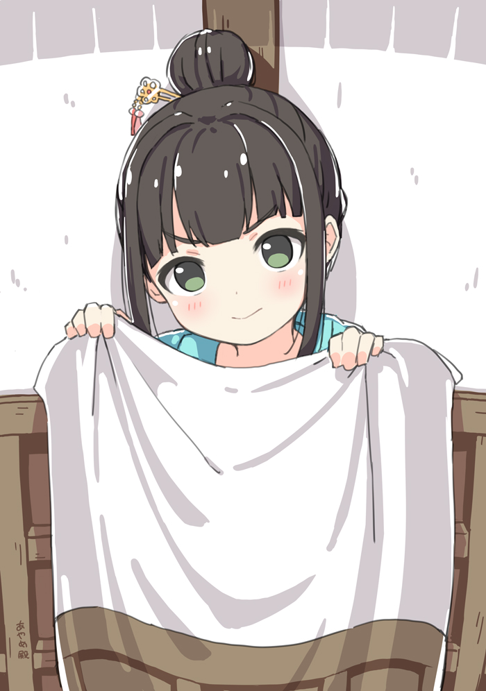 hamaguchi ayame (idolmaster and 2 more) drawn by kuresuku_(lessons)