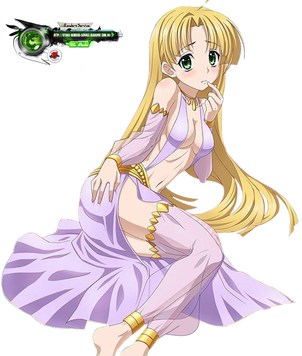 asia argento (high school dxd) drawn by ors_anime_renders
