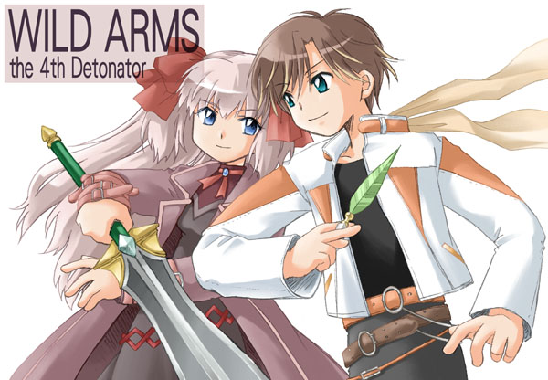 raquel applegate and arnaud g. vasquez (wild arms and 1 more) drawn by mizuna_tomomi