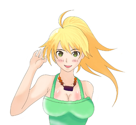hoshii miki (idolmaster and 1 more) drawn by willwind30