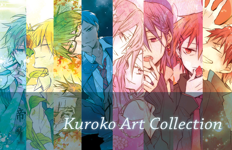 kuroko tetsuya, aomine daiki, kise ryouta, kagami taiga, akashi seijuurou, and 4 more (kuroko no basuke) drawn by noeru_(putty)