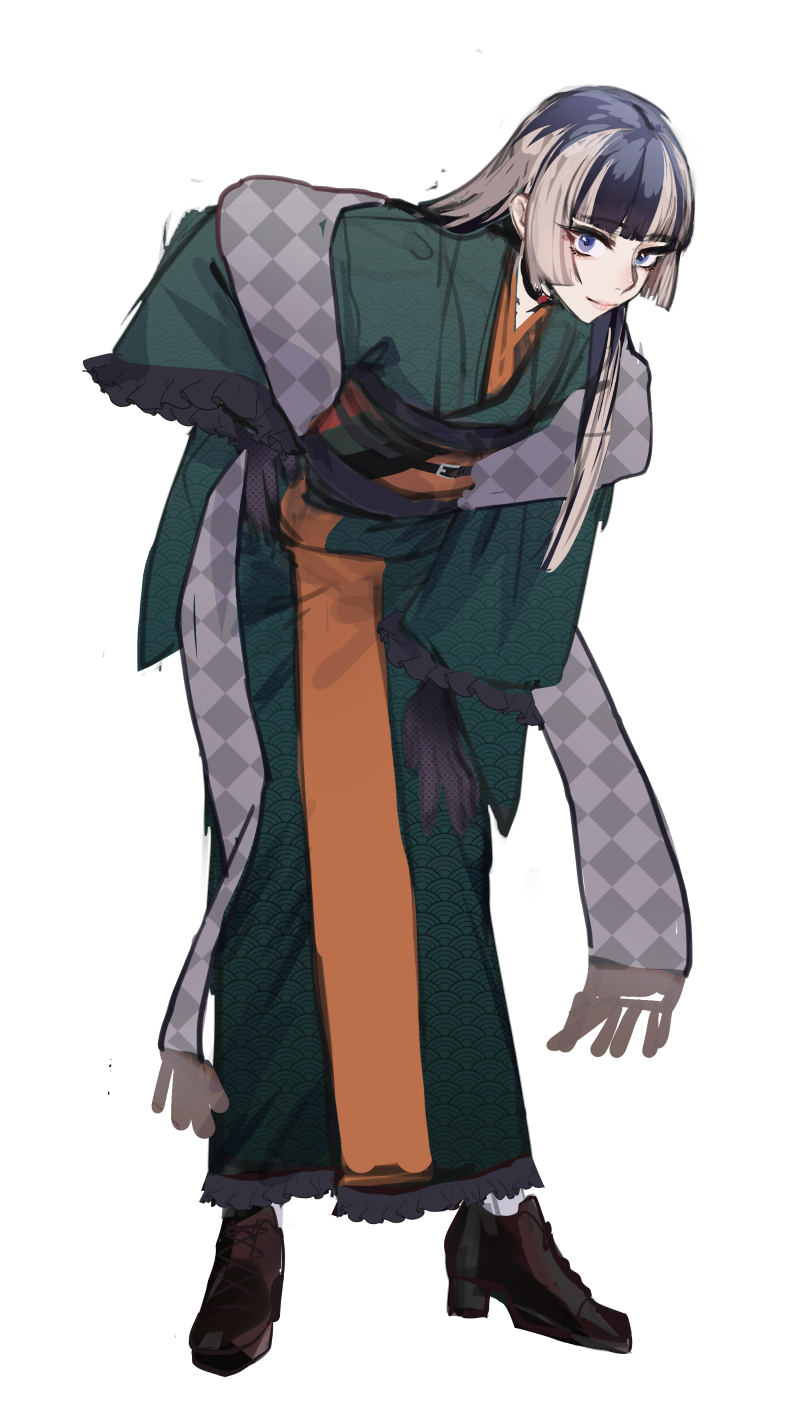 juufuutei raden (hololive and 1 more) drawn by murechika