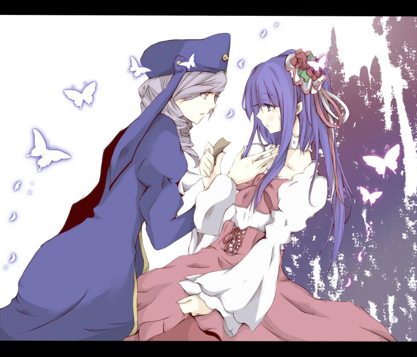 furudo erika and dlanor a. knox (umineko no naku koro ni) drawn by toudou_(dolce)