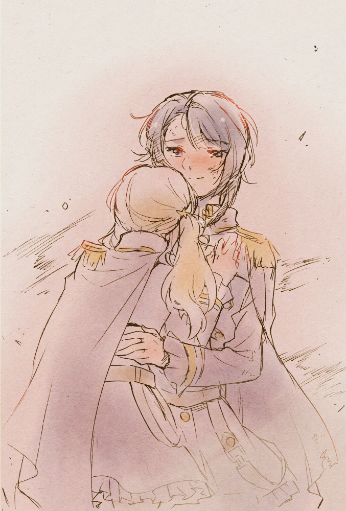 aizawa kazuha and iijima renka (assault lily) drawn by santouka