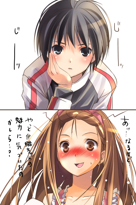 kikuchi makoto and minase iori (idolmaster) drawn by taira_tsukune