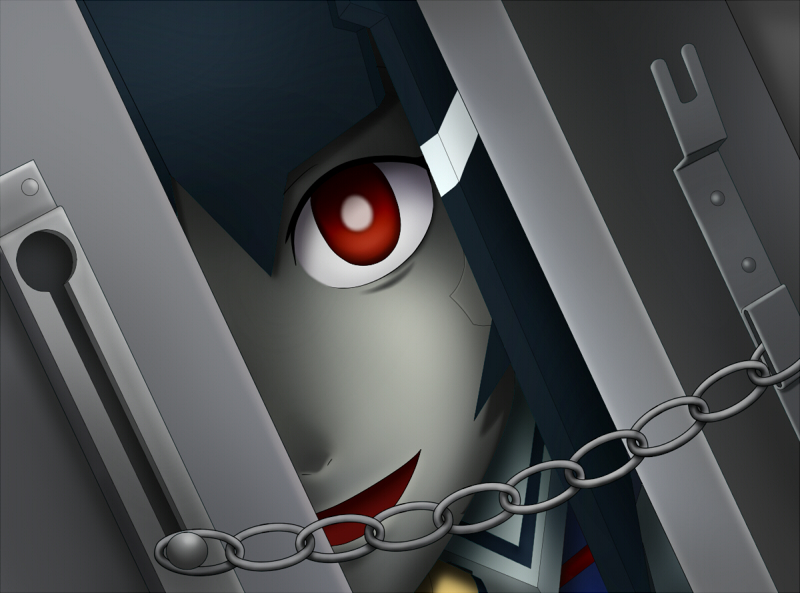 lisa (higurashi no naku koro ni and 2 more) drawn by hansodeya