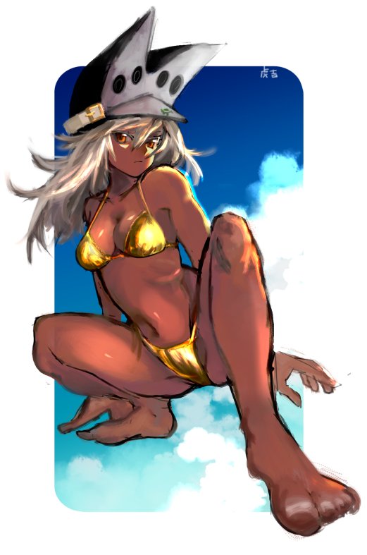 ramlethal valentine (guilty gear and 1 more) drawn by torakichi_(kamima33)