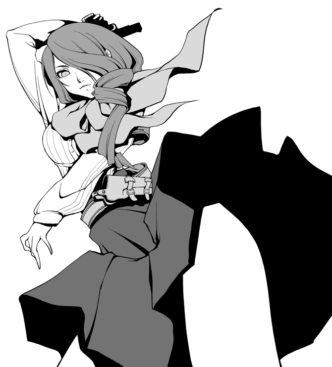 kirijou mitsuru (persona and 1 more) drawn by yasohachi_ryou