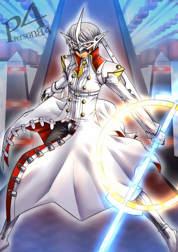 narukami yu and izanagi no okami (persona and 1 more) drawn by segami_daisuke