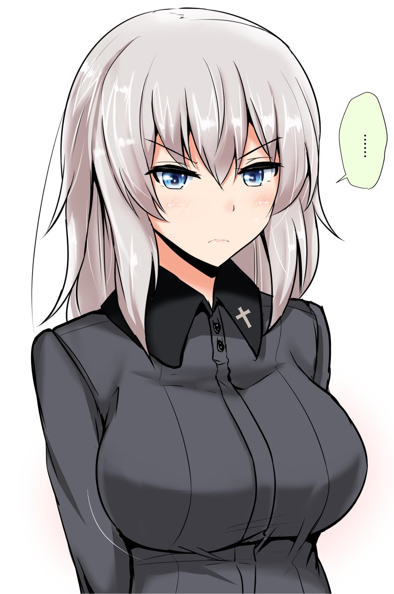 itsumi erika (girls und panzer) drawn by poshi_(ginmokusei)