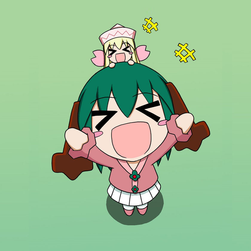 kasodani kyouko and lily white (touhou) drawn by rakugaki-biyori