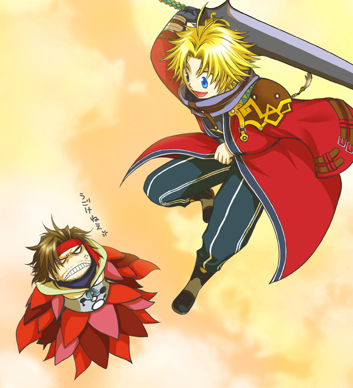 tidus, jecht, auron, and braska (final fantasy and 1 more) drawn by beshiexe