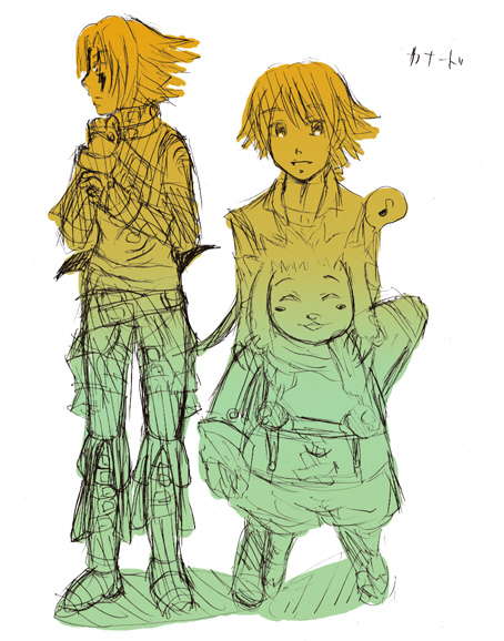 haseo, silabus, and gaspard (.hack//) drawn by yuura_shiu