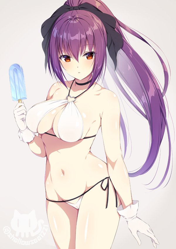 scathach and scathach skadi (fate and 1 more) drawn by asami_asami