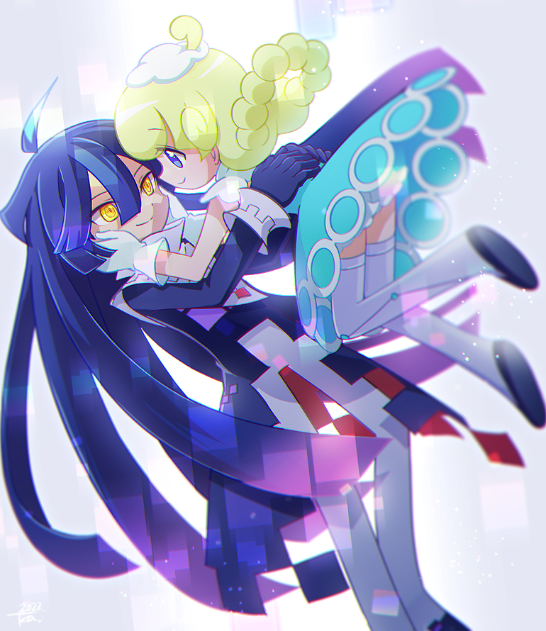 marle and squares (puyopuyo and 1 more) drawn by burippoi