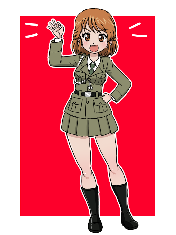maiko's driver (girls und panzer and 1 more) drawn by takahashi_kurage