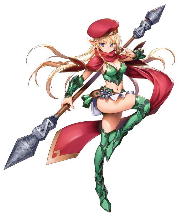 alleyne (queen's blade and 1 more) drawn by oosaki_shin'ya