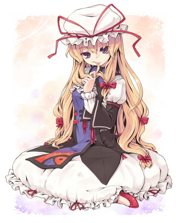 yakumo yukari (touhou) drawn by 7010