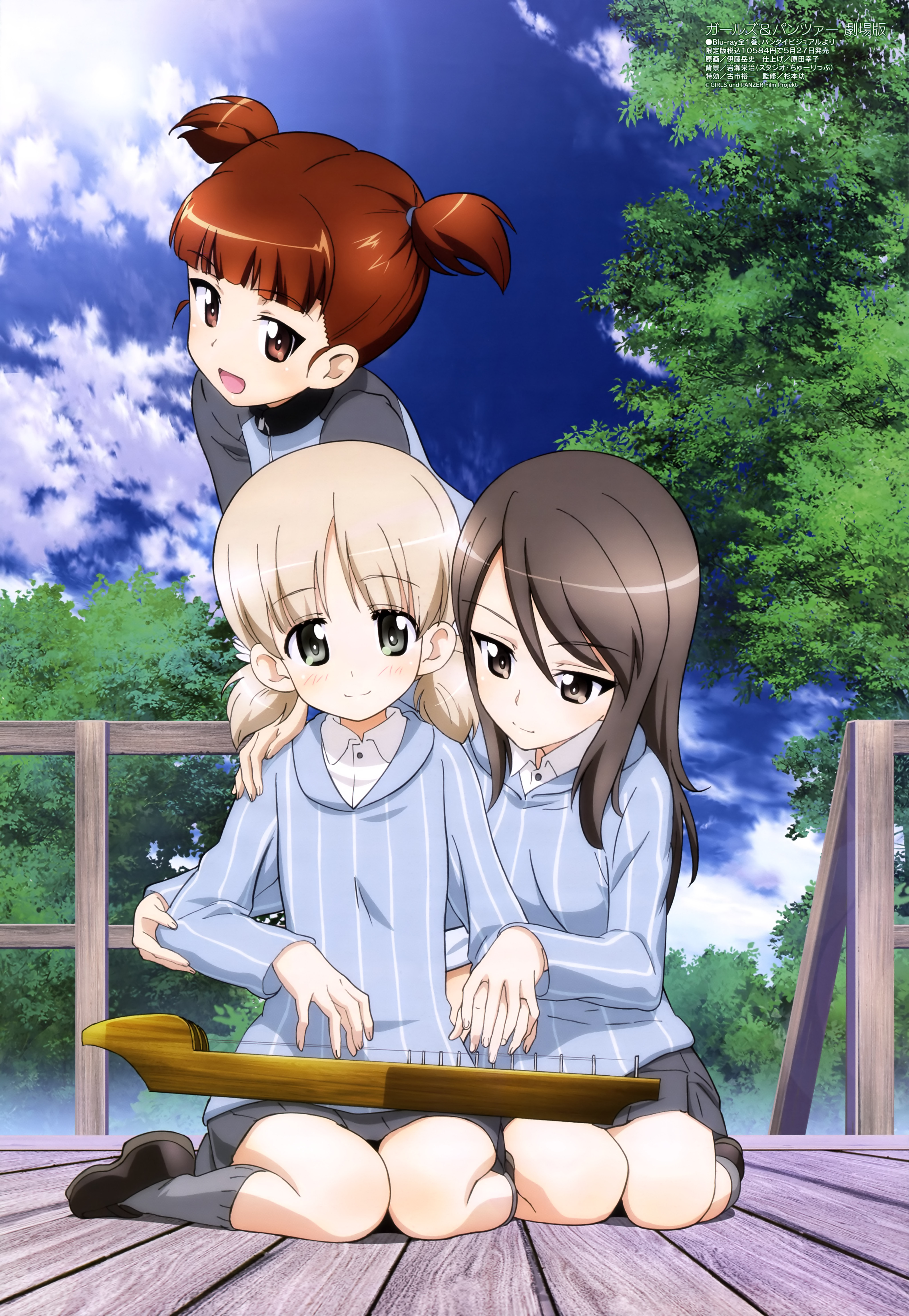 Mika Aki And Mikko Girls Und Panzer Drawn By Itou Takeshi Danbooru