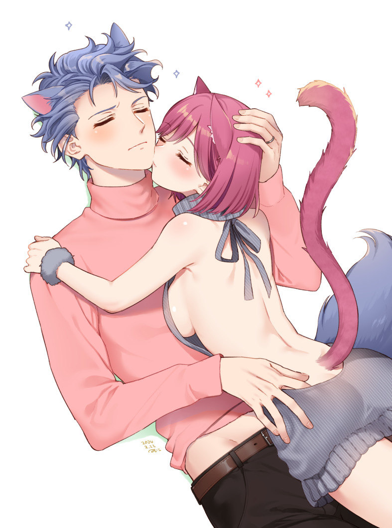 protagonist and shitara seiji (tokimeki memorial and 2 more) drawn by krudears