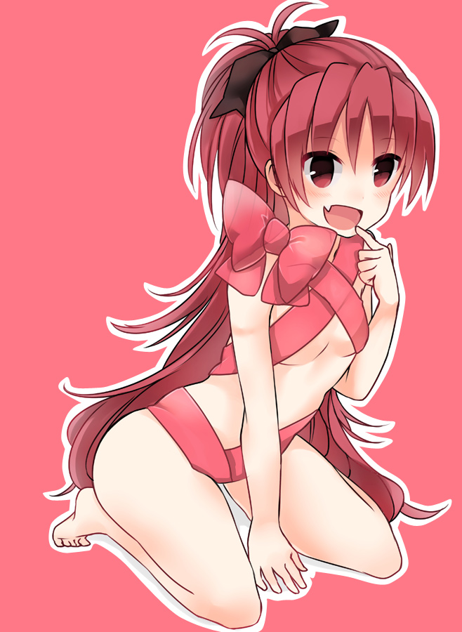 sakura kyoko (mahou shoujo madoka magica) drawn by aisawa_natsu