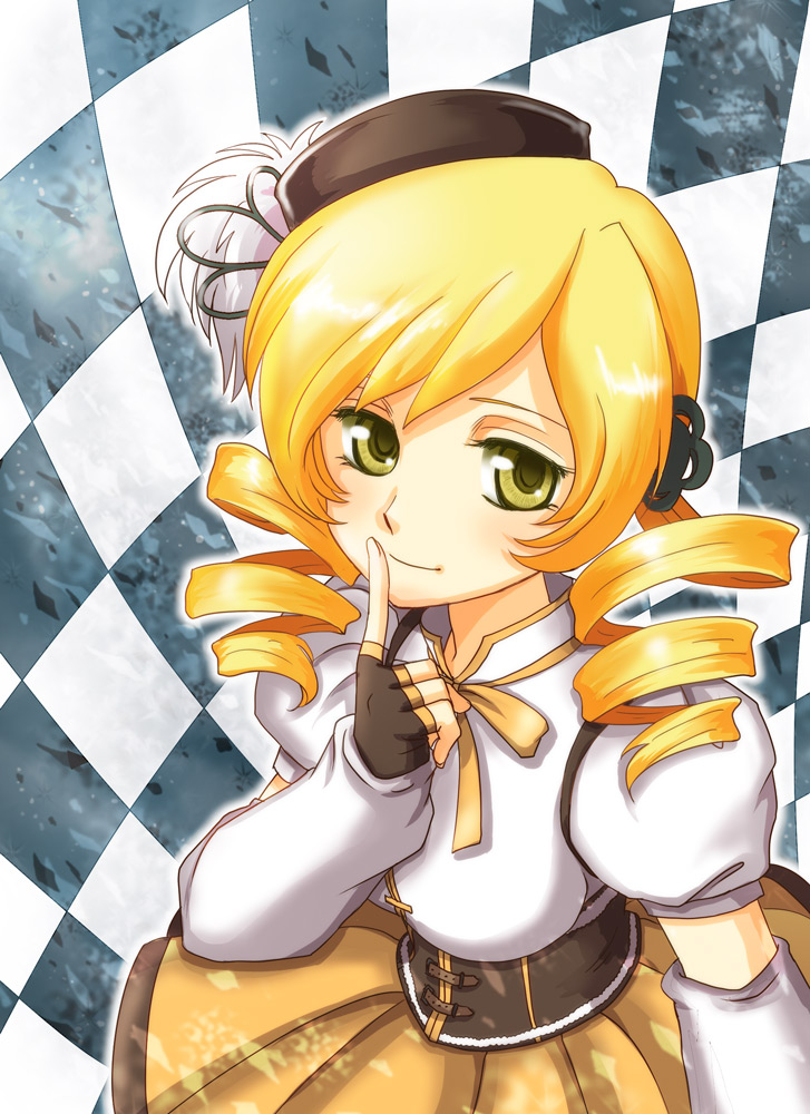 tomoe mami (mahou shoujo madoka magica) drawn by leeillust
