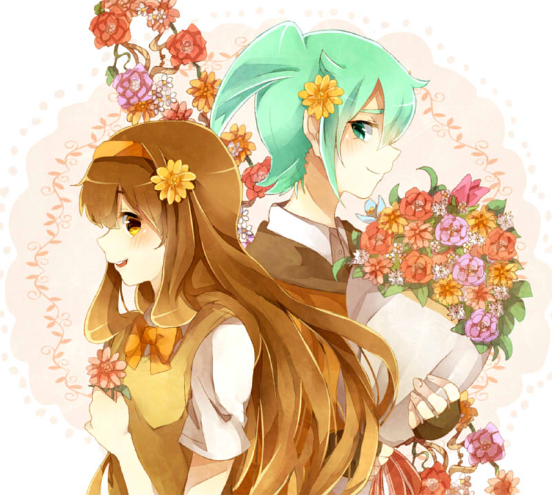 fei rune and nanobana kinako (inazuma eleven and 2 more) drawn by poison916