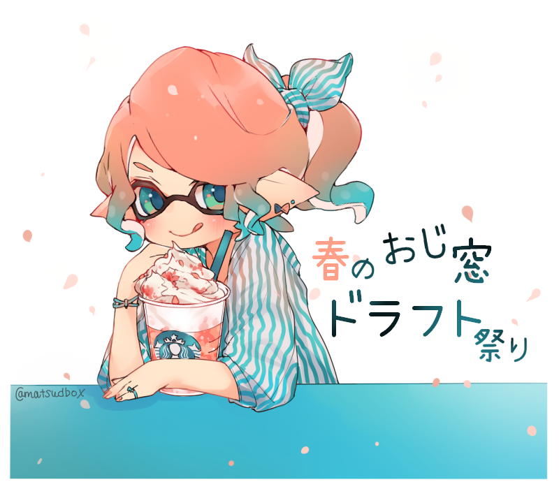 inkling player character and inkling girl (splatoon and 1 more) drawn by matsushita_(matsudbox)