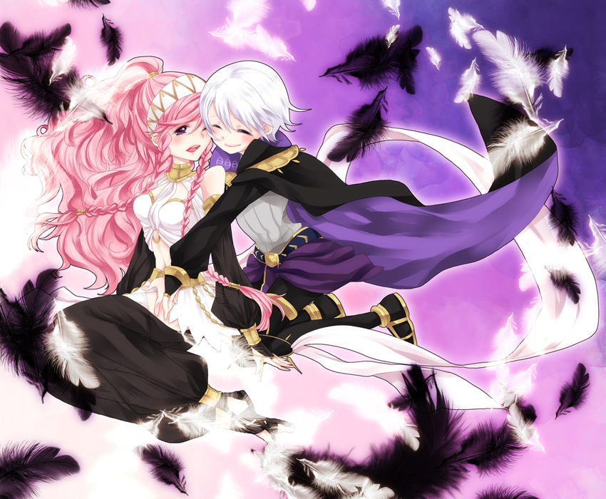 olivia and henry (fire emblem and 1 more) drawn by ponac