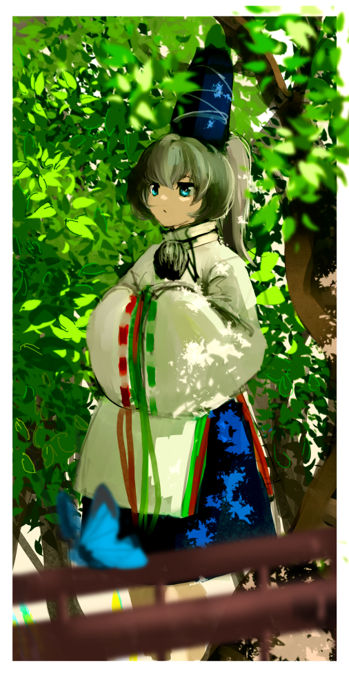 mononobe no futo (touhou) drawn by torakichi_(kamima33)