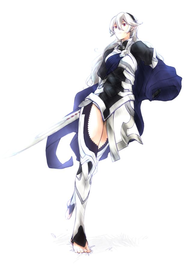 female corrin (fire emblem and 1 more) drawn by 2b-pencil