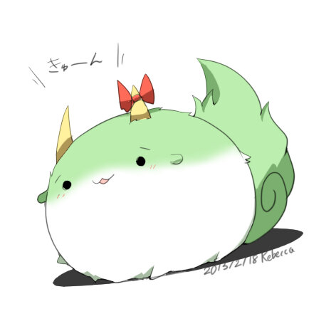 kamishirasawa keine and ex-keine (touhou) drawn by rebecca_(keinelove)