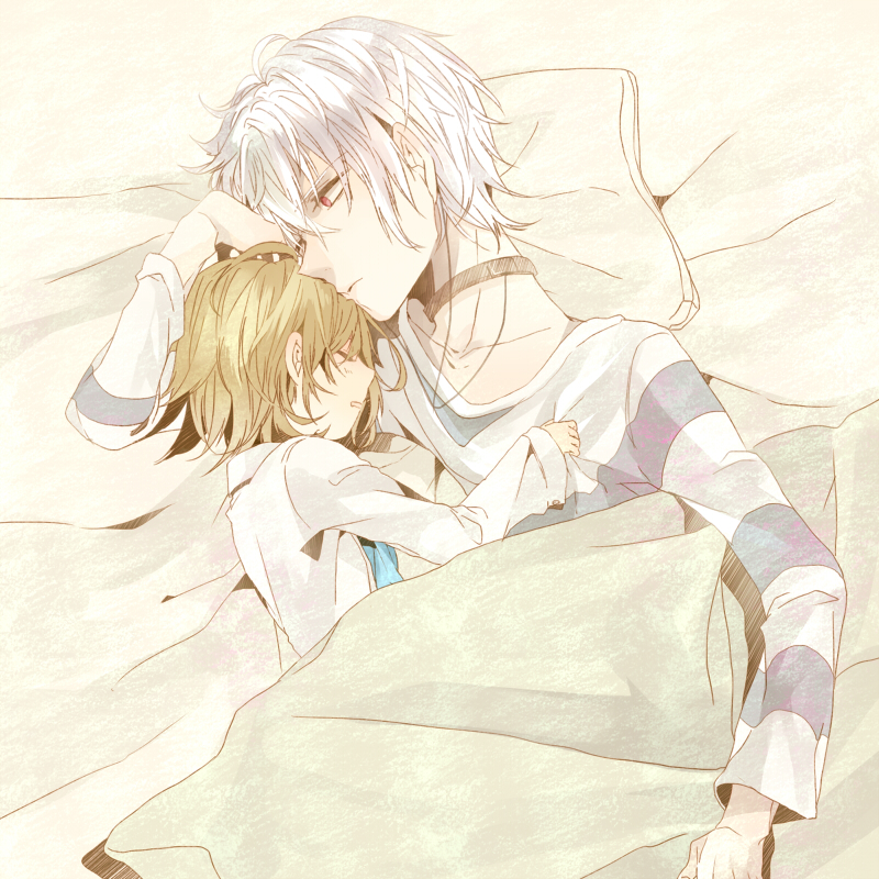 accelerator and last order (toaru majutsu no index) drawn by tsukudato