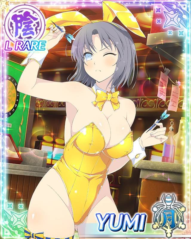 yumi (senran kagura and 1 more) drawn by yaegashi_nan