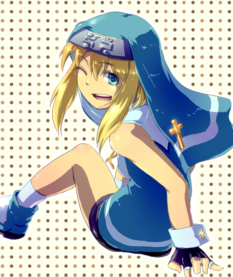 bridget (guilty gear and 1 more) drawn by kakudai_(hujikolp)