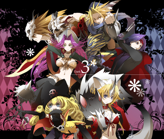 riesz, angela, charlotte, rabite, duran, and 8 more (seiken densetsu and 1 more) drawn by seqet-aru