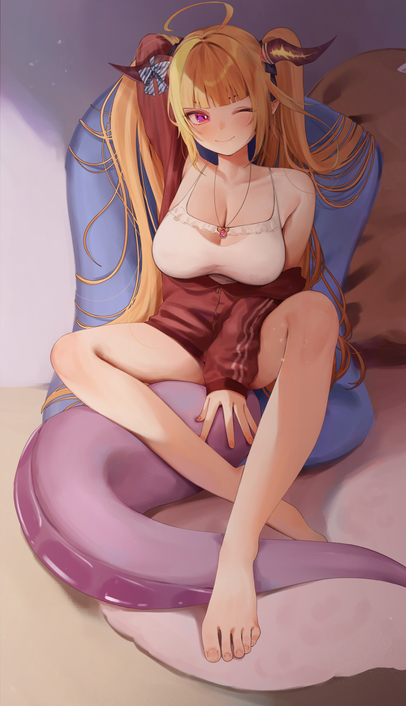 kiryu coco (hololive) drawn by rryiup