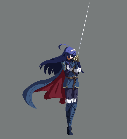 lucina and orie ballardiae harada (fire emblem and 2 more) drawn by aeonimitate