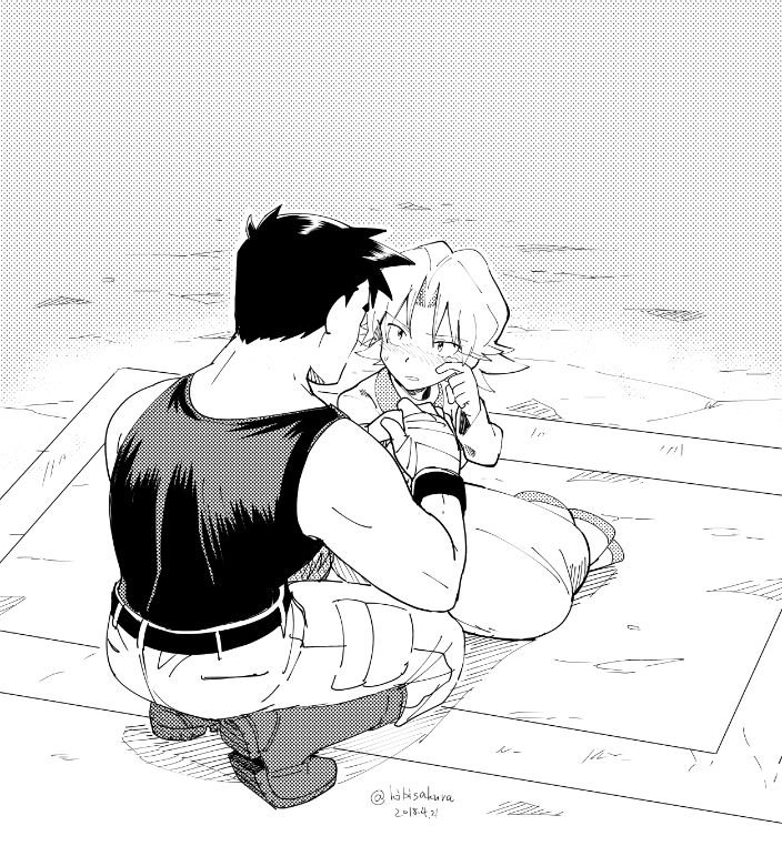 professor oak and agatha (pokemon and 1 more) drawn by kibisakura